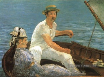 Édouard - Bateau réalisme impressionnisme Édouard Manet
